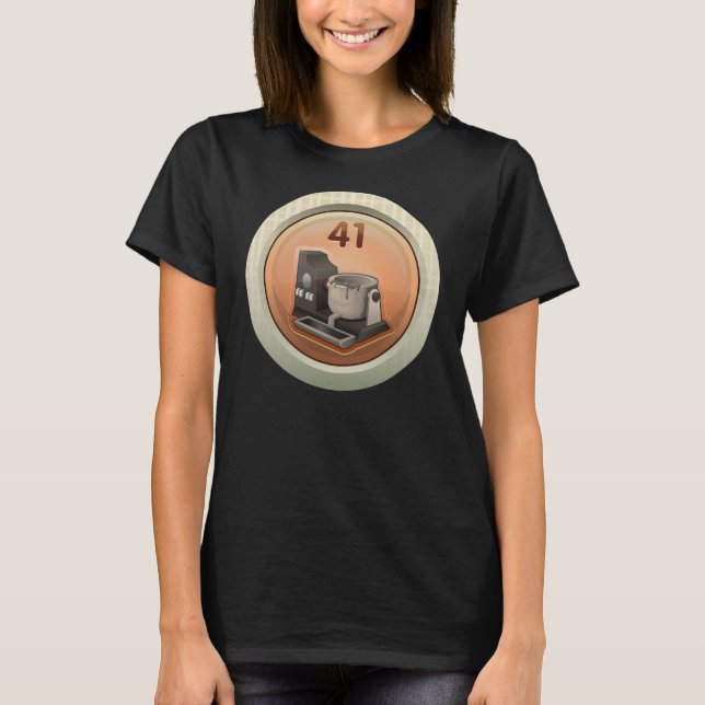 Camiseta Pulso aleatório: laforge do forgey da realização (Frente)