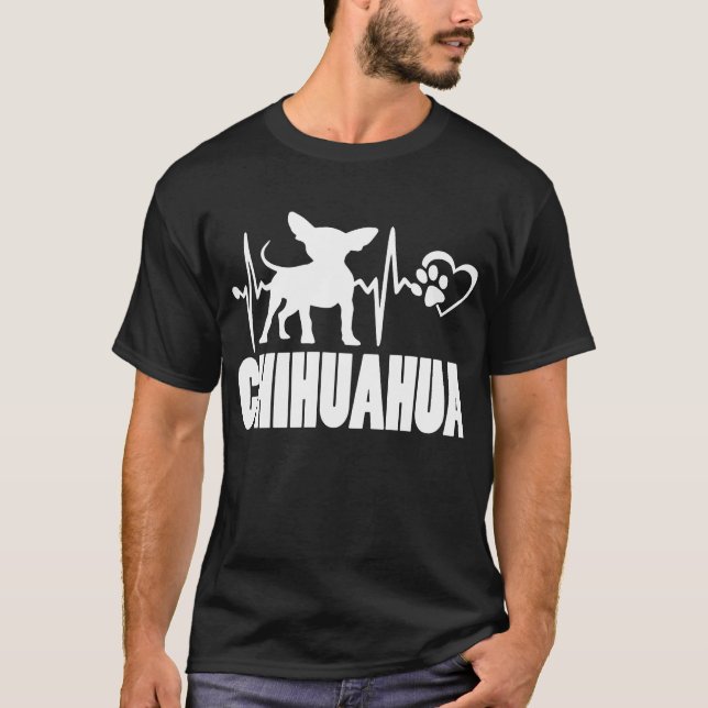 Camiseta Pulso - Chihuahua - Melhor Amigo do Cachorro (Frente)