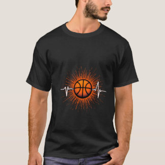 Camiseta Pulso De Basquete - Amor Para O Jogo Tee
