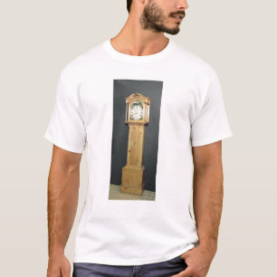 Camiseta pulso de disparo do Longo-caso, com pintura do