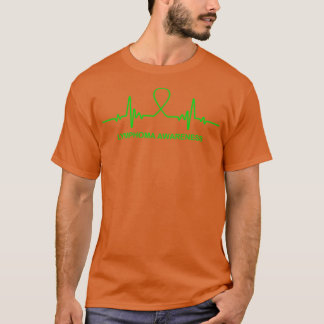 Camiseta Pulso De Sensibilização Do Linfoma Nesta Família Q
