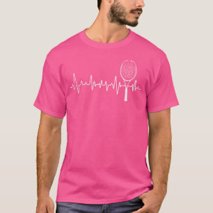 Camiseta Pulso De tênis Racket Pulse Batimento - Ekg Tourna