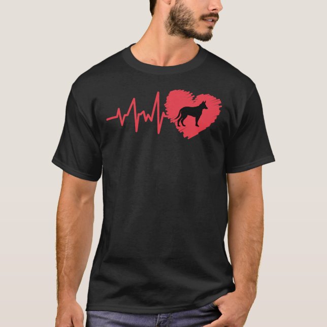 Camiseta Pulso do german shepherd 311 (Frente)