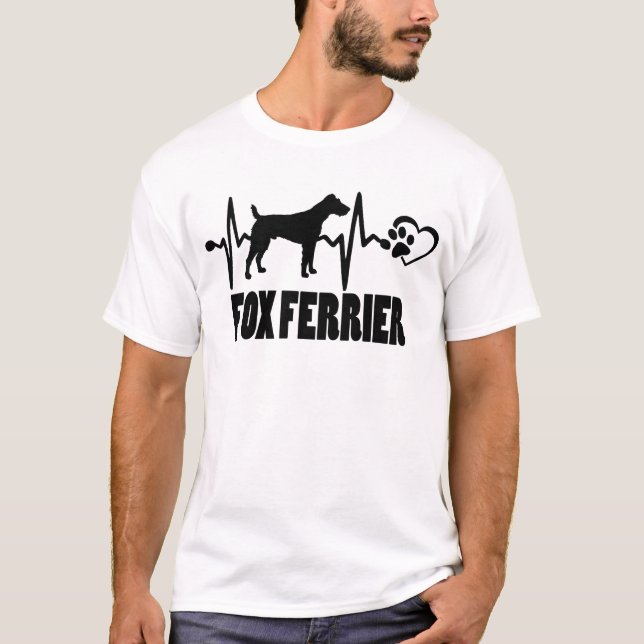 Camiseta Pulso - Fox Terrier - Melhor Amigo Do Cachorro (Frente)