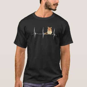 Camiseta Pulso Gerbil Rodent Desert Rat Anima