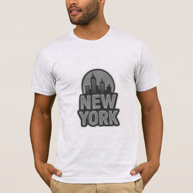 Camiseta Pulso Urbano: Luzes de Nova York (Frente)