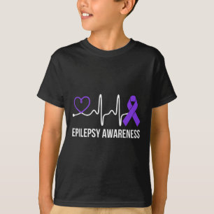 Camiseta Pulverização Cardíaca Sensibilização Epilepsia Pur