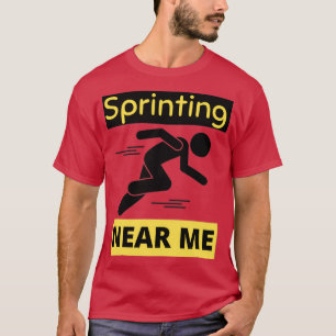 Camiseta Pulverização Perto De Mim Correndo E Sprint 10