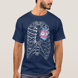 Camiseta Pulverização Transgênero Anatômica Cardíaca Pulver