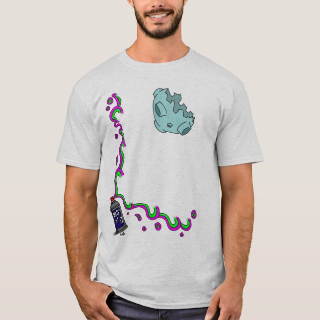 Camiseta Pulverizador da lua (Frente)