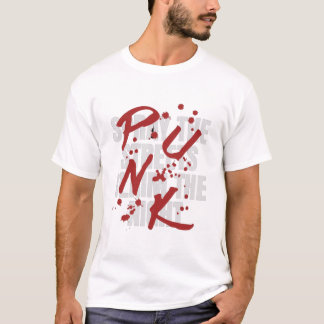 Camiseta "Pulverizar as ruas, reclamar a noite" - Punk Rock