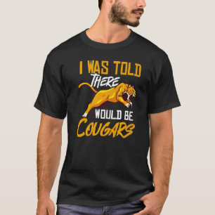 Camiseta Puma Leão da Montanha Animal Cabeça de Gato Felino