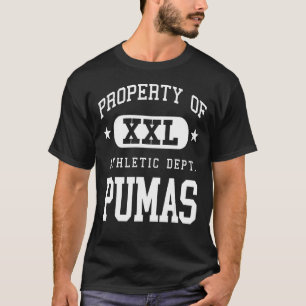 Camiseta Pumas XXL Propriedade da Escola Atlética