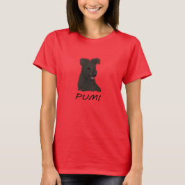 Camiseta Pumi cão
