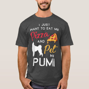 Camiseta Pumi Dog Pizza Proprietária do Natal