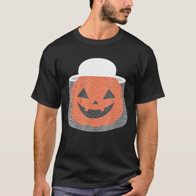 Camiseta Pumpkin Beekeeper  Halloween Costume For Beekeeper (Frente)