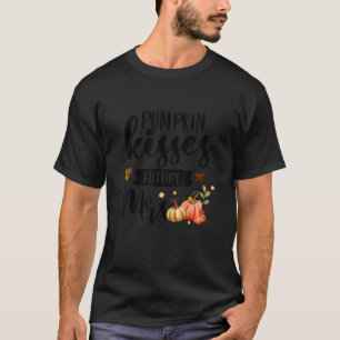 Camiseta Pumpkin Beija Futura Sra. Fall Autumn Bride Ser