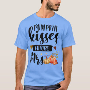 Camiseta Pumpkin Beija Futura Sra. Fall Autumn Bride Ser