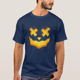Camiseta Pumpkin Big Face Grin Halloween