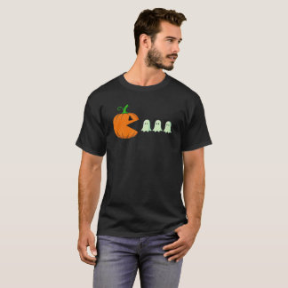 Camiseta Pumpkin Bonito De Halloween Come Fantasmas Engraça