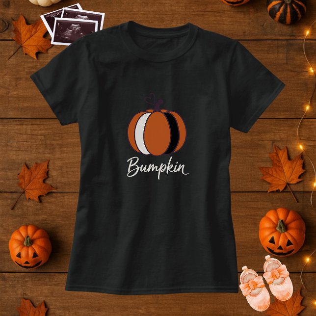 Camiseta Pumpkin Bonito No Caminho Da Maternidade (Criador carregado)