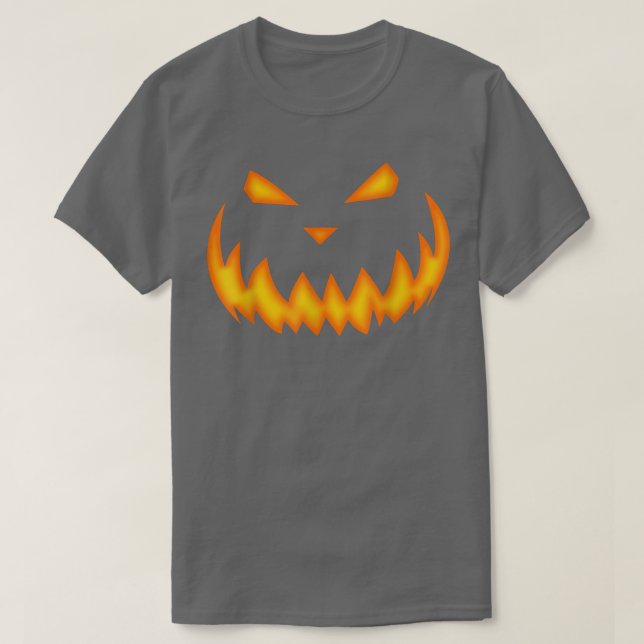 Camiseta Pumpkin brilhante Halloween 3607 (Frente do Design)