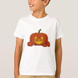 Camiseta Pumpkin brilhante Jack-o'-Lanterna