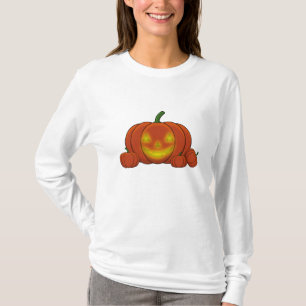 Camiseta Pumpkin brilhante Jack-o'-Lanterna