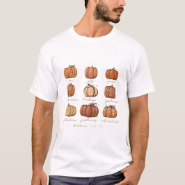 Camiseta Pumpkin Buffalo Xadrez Verse Christian