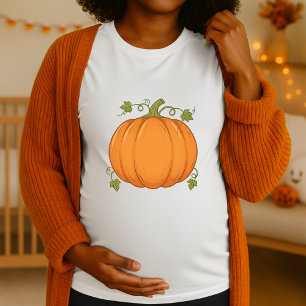 Camiseta Pumpkin Bump Halloween Maternity