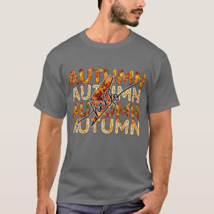 Camiseta Pumpkin caiu no dia de Ação de Graças