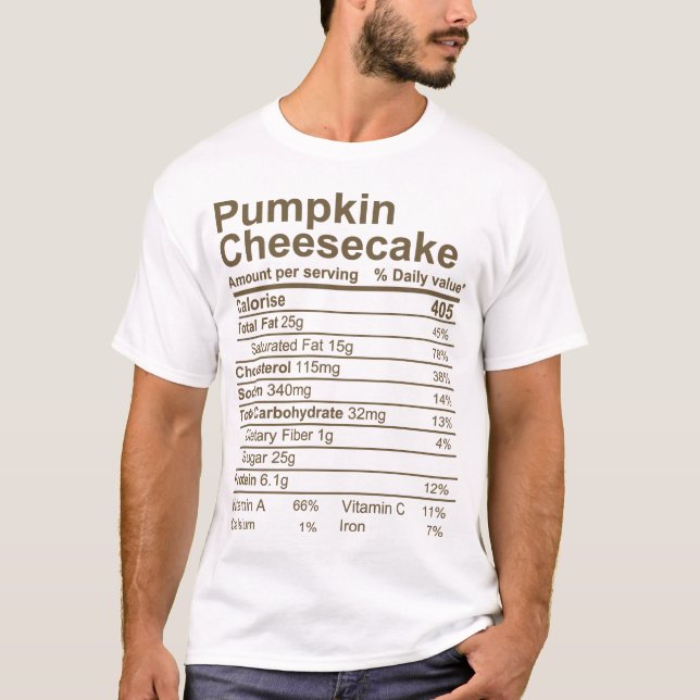 Camiseta Pumpkin Cheesecake (Frente)