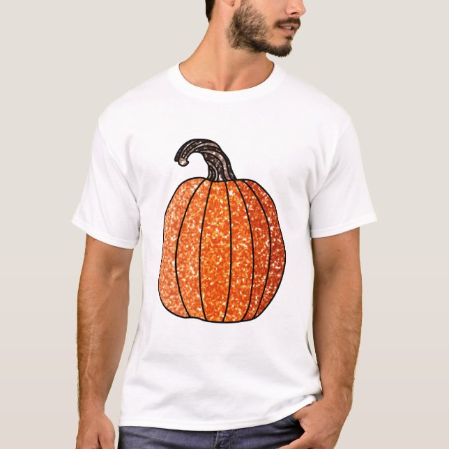 Camiseta Pumpkin com brilho (Frente)