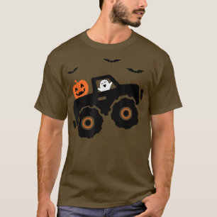 Camiseta Pumpkin de Caminhão Andando Fantasma do Cavalo das