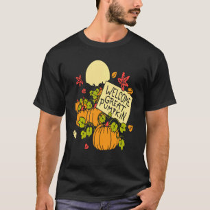 Camiseta Pumpkin de Excelente de boas-vindas