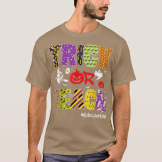 Camiseta Pumpkin De Halloween Do Halloween Pumpkin Com Truq