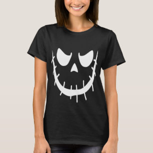 Camiseta Pumpkin Divertido Gentil Jack O Lantern Face