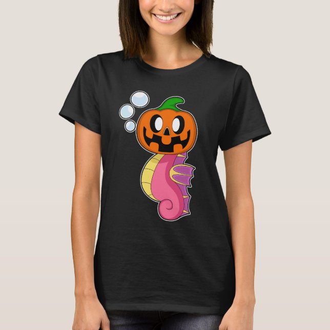 Camiseta Pumpkin do Cavalo das Bruxas (Frente)