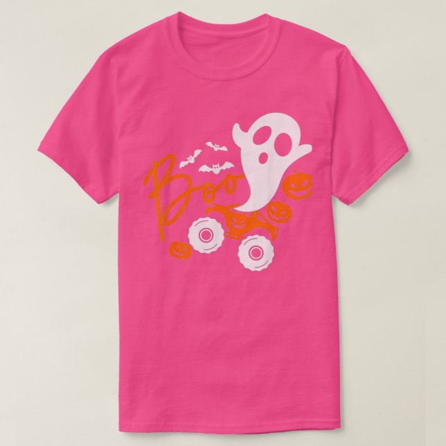 Camiseta Pumpkin do Fantasma do Monstro das Halloween (Frente do Design)