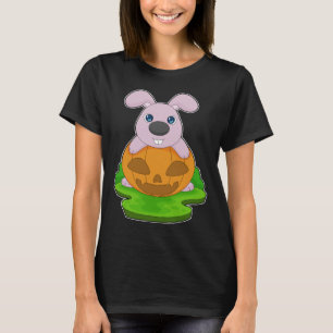 Camiseta Pumpkin do Rabbit Halloween
