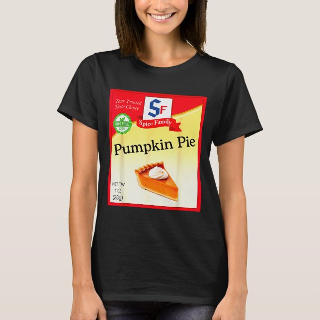 Camiseta Pumpkin E Condiment Costume Holiday Sce Costumes  (Frente)