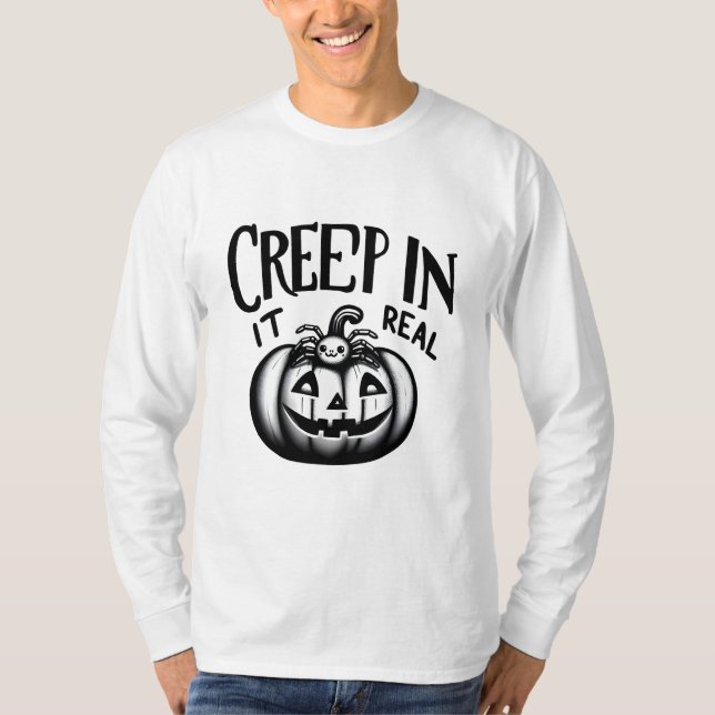 Camiseta Pumpkin e T-Shirt Cute-Cute (Frente)
