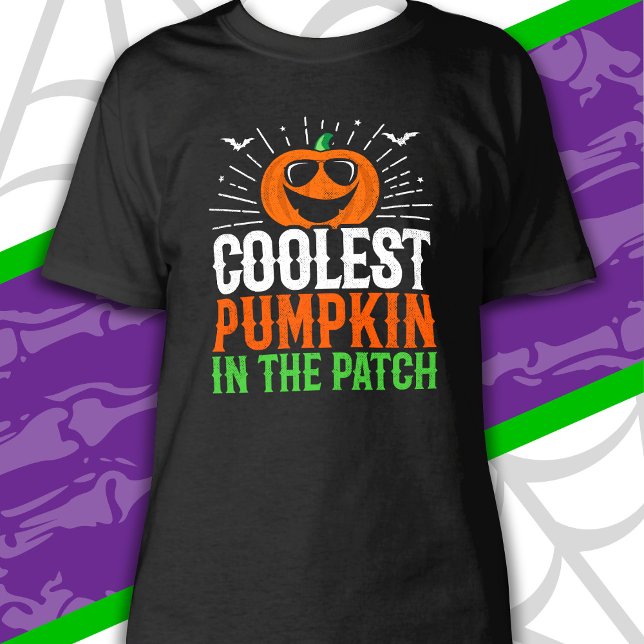 Camiseta Pumpkin Engraçado Na Festa De Halloween (Criador carregado)