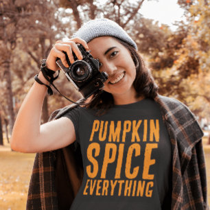 CAMISETA PUMPKIN ESPIRA TUDO NO OUTONO T-SHIRTS