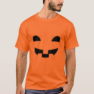 Camiseta Pumpkin Face Halloween Costume