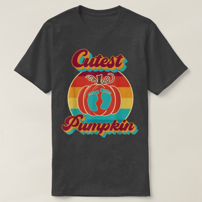 Camiseta Pumpkin Fall (Pumpkin) Mais Pasta Folha Folha De O (Frente do Design)