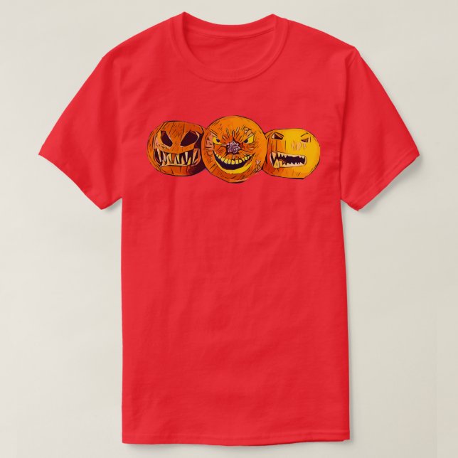 Camiseta Pumpkin Gang (Frente do Design)