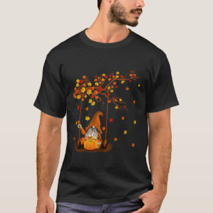 Camiseta Pumpkin Gnomos Queda do outono Cute Halloween Than