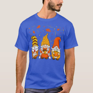 Camiseta Pumpkin Gnomos Queda do outono Cute Halloween Than