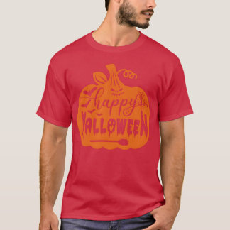 Camiseta Pumpkin Halloween Dona Felizes Amigos do Dia das B
